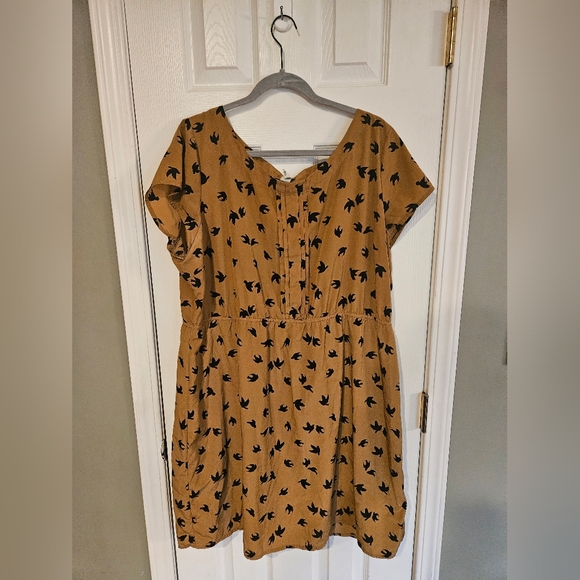 Bird Patterned Dress - Picture 1 of 4